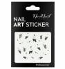 NeoNail 3D samolepky Black&White - A11