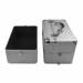 NANI dvoudílný kosmetický kufřík NN038 - Silver 3D