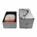 NANI dvoudílný kosmetický kufřík NN038 - Silver 3D