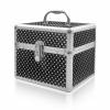 NANI kosmetický kufřík s puntíky - Černá/bílé puntíky