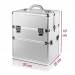 NANI dvoudílný kosmetický kufřík - Stříbrná