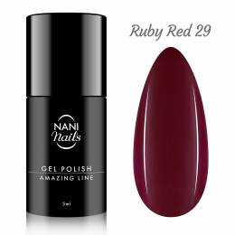 NANI gel lak Amazing Line 5 ml - Ruby Red