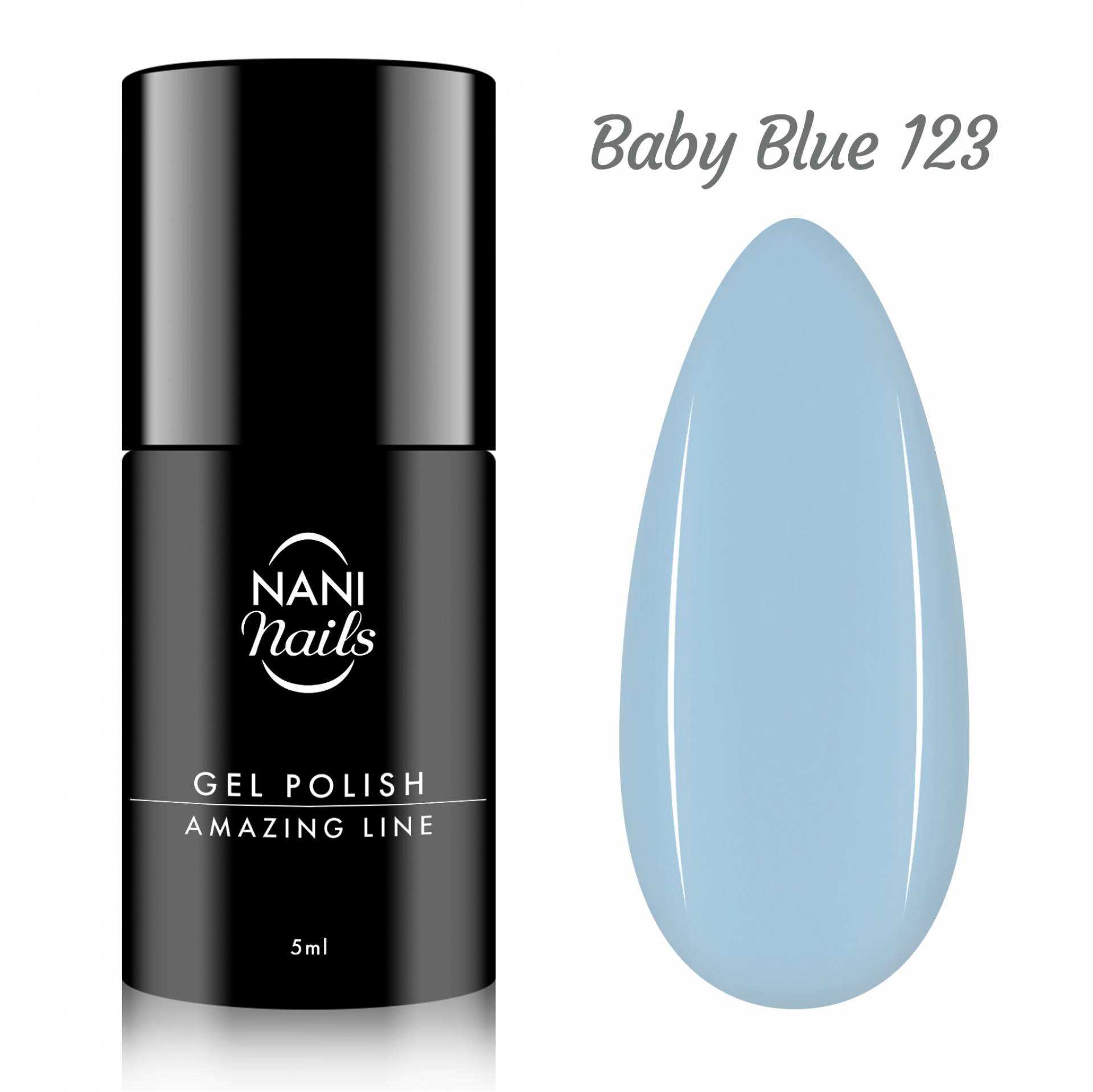 NANI gel lak Amazing Line 5 ml - Baby Blue
