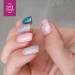 NANI gel lak Amazing Line 5 ml - Silvery Rainbow
