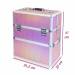NANI dvoudílný kosmetický kufřík NN53 - Pink Aurora