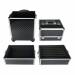 NANI čtyřdílný kosmetický kufřík na kolečkách - 3D Diamond Black/Silver