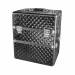 NANI dvoudílný kosmetický kufřík NN038 - Black 3D
