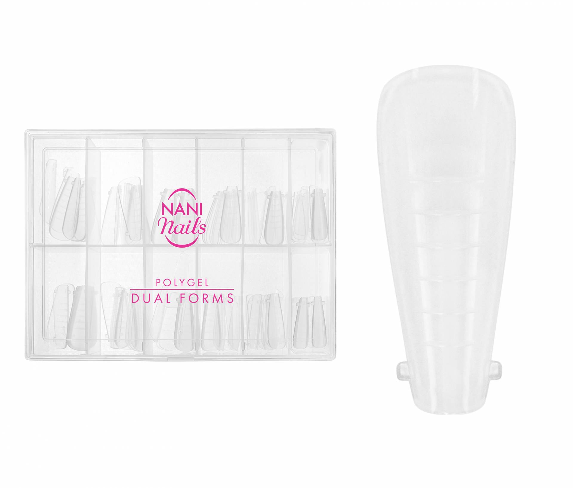 NANI šablony Dual Forms pro polygely, 120 ks, Ballerina