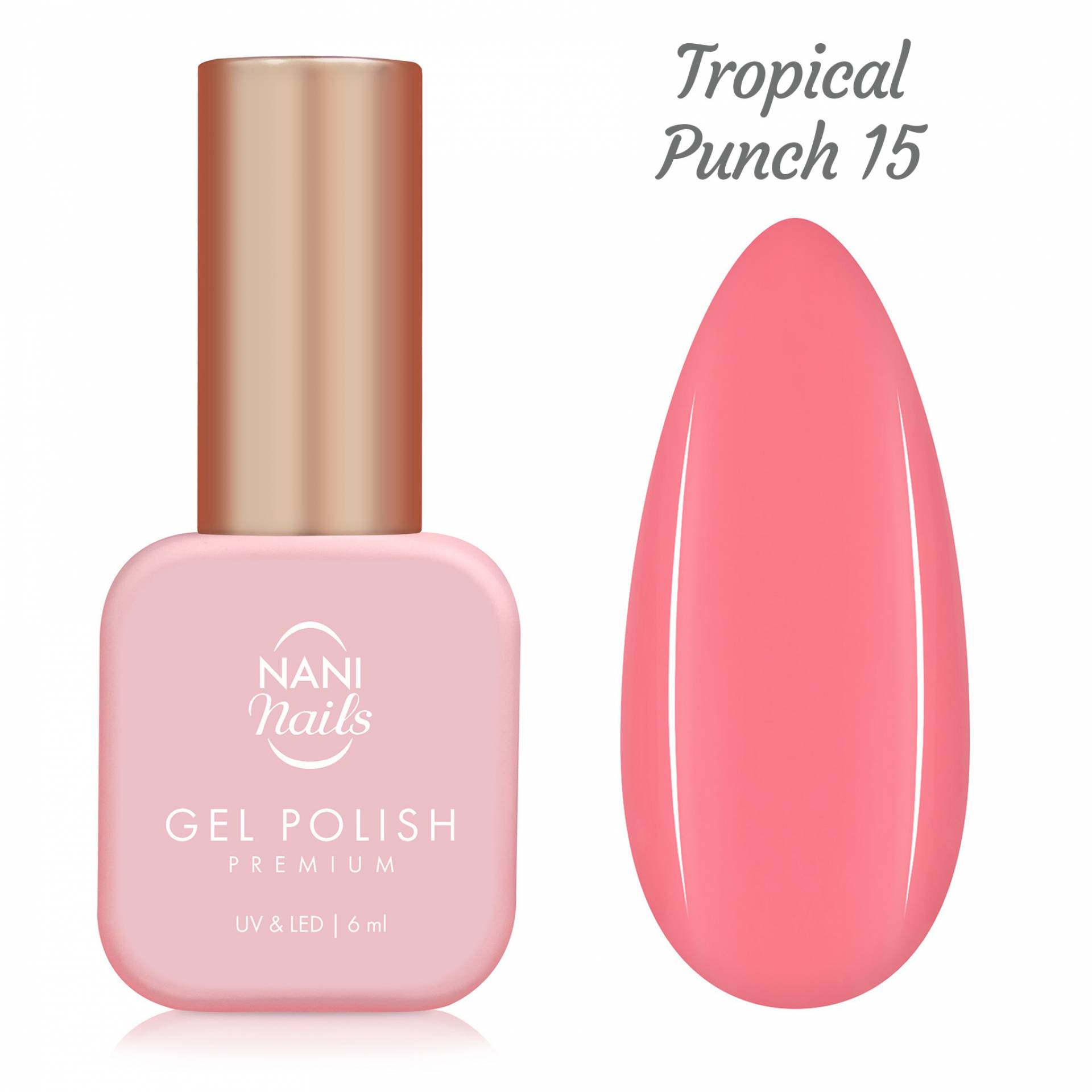 NANI gel lak Premium 6 ml - Tropical Punch