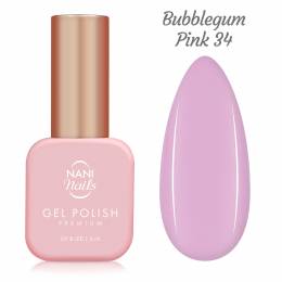 NANI gel lak Premium 6 ml - Bubblegum Pink