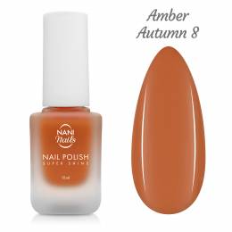 NANI lak na nehty Super Shine 10 ml - Amber Autumn