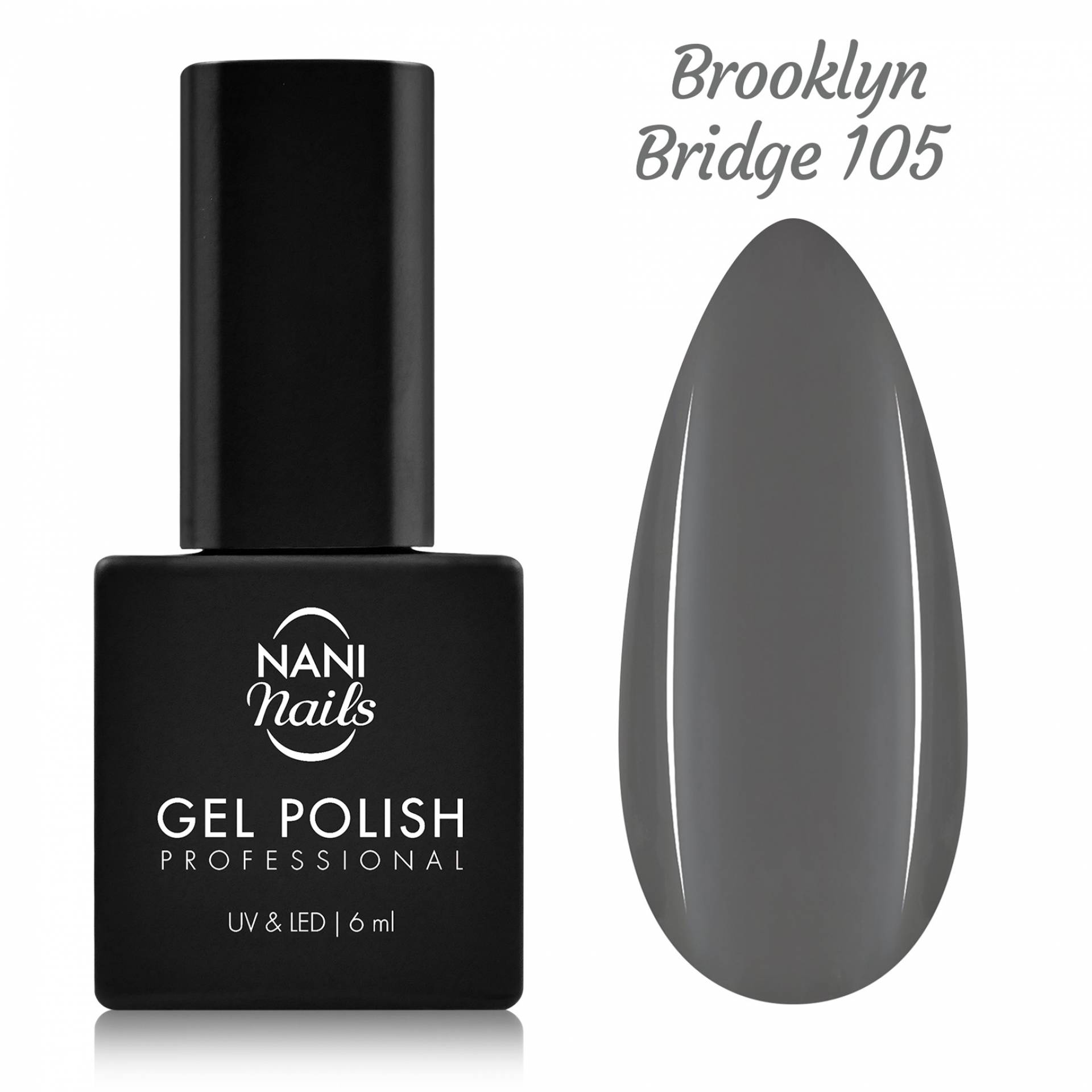 NANI gel lak 6 ml - Brooklyn Bridge