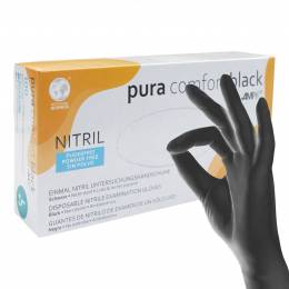 AMPri nitrilové rukavice Pura Comfort, L, nepudrované - 100ks