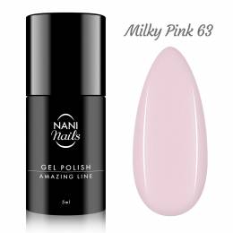 NANI gel lak Amazing Line 5 ml - Milky Pink