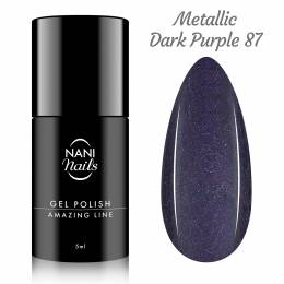 NANI gel lak Amazing Line 5 ml - Metallic Dark Purple