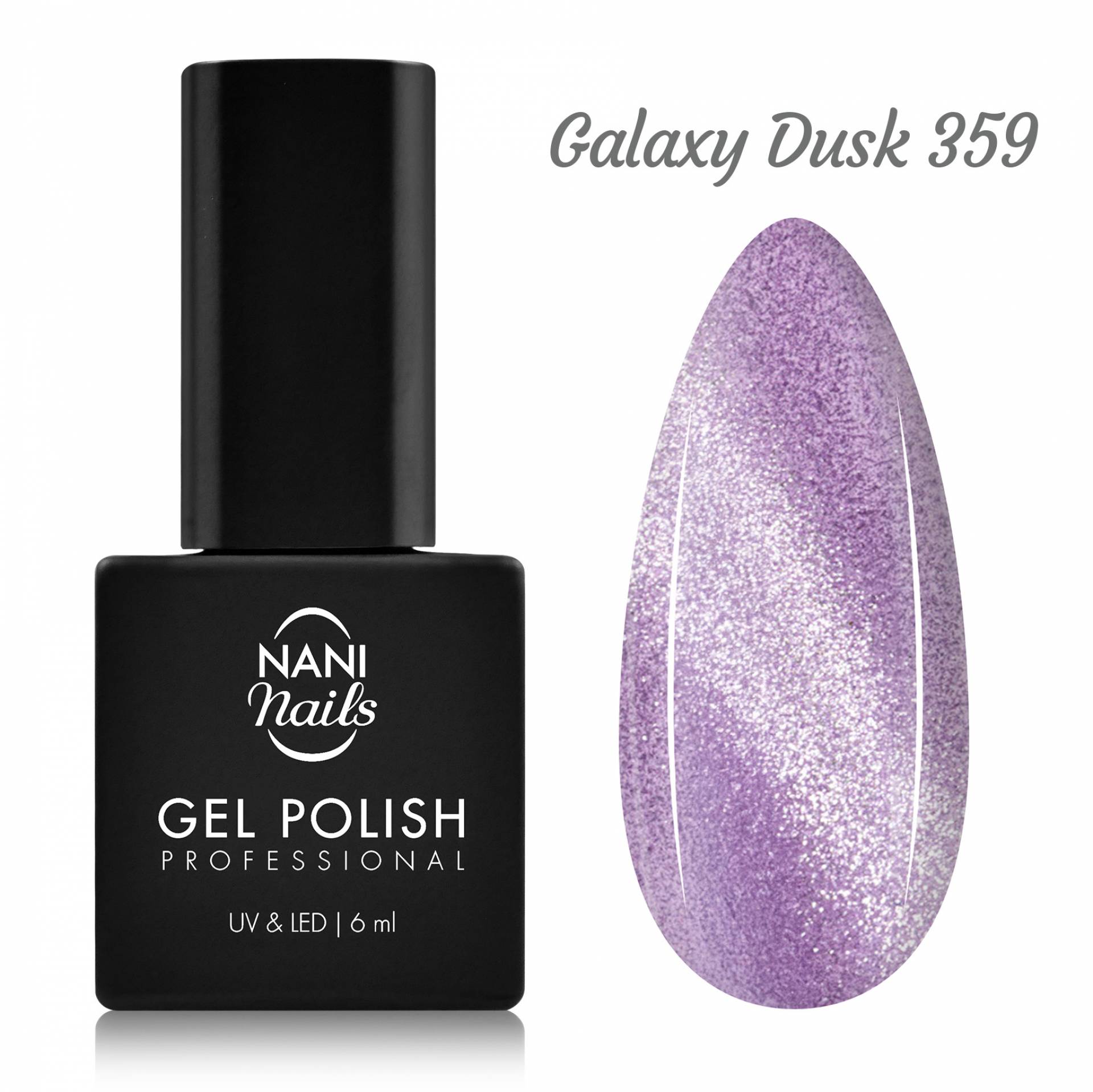 NANI Cat Eye gel lak 6 ml - Galaxy Dusk