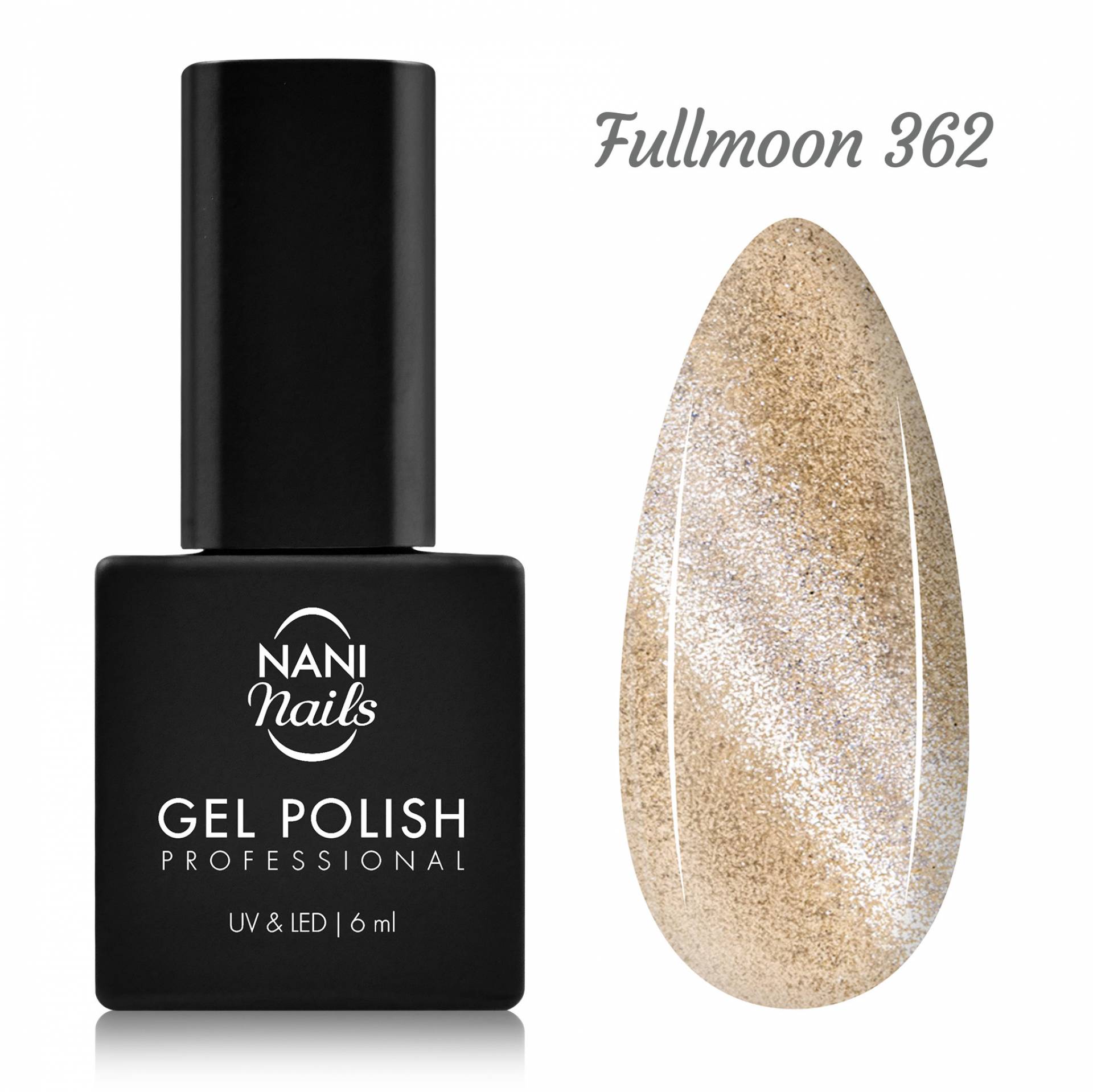 NANI Cat Eye gel lak 6 ml - Fullmoon