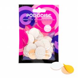 STALEKS Pododisk M - jednorázové pilníky na pedikúru - 180