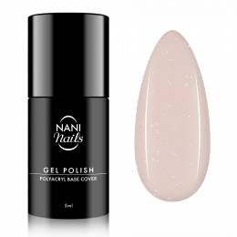 NANI Gel lak Polyacryl Base Cover 5 ml - Glimmer Beige