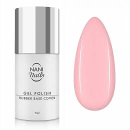 NANI gel lak Rubber Base Cover 5 ml - Blush Nectar