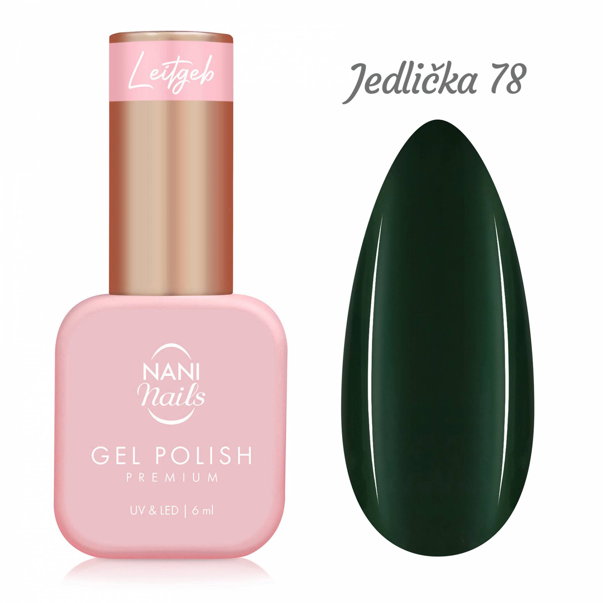 NANI gel lak Premium 6 ml - Jedlička