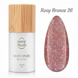 NANI gel lak Simply Pure 5 ml - Rosy Bronze