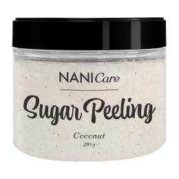 NANICare cukrový peeling na paty a chodidla 350 ml