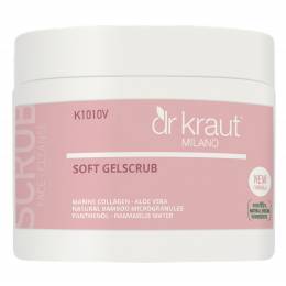 Dr. Kraut jemný gelový peeling 500 ml - S kolagenem a aloe vera