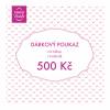 Dárkový poukaz v hodnotě 500 Kč