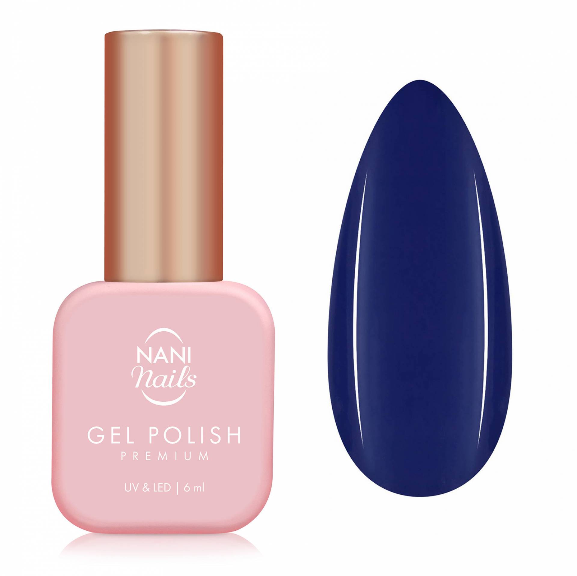 NANI gel lak Premium 6 ml - Rainy Blue