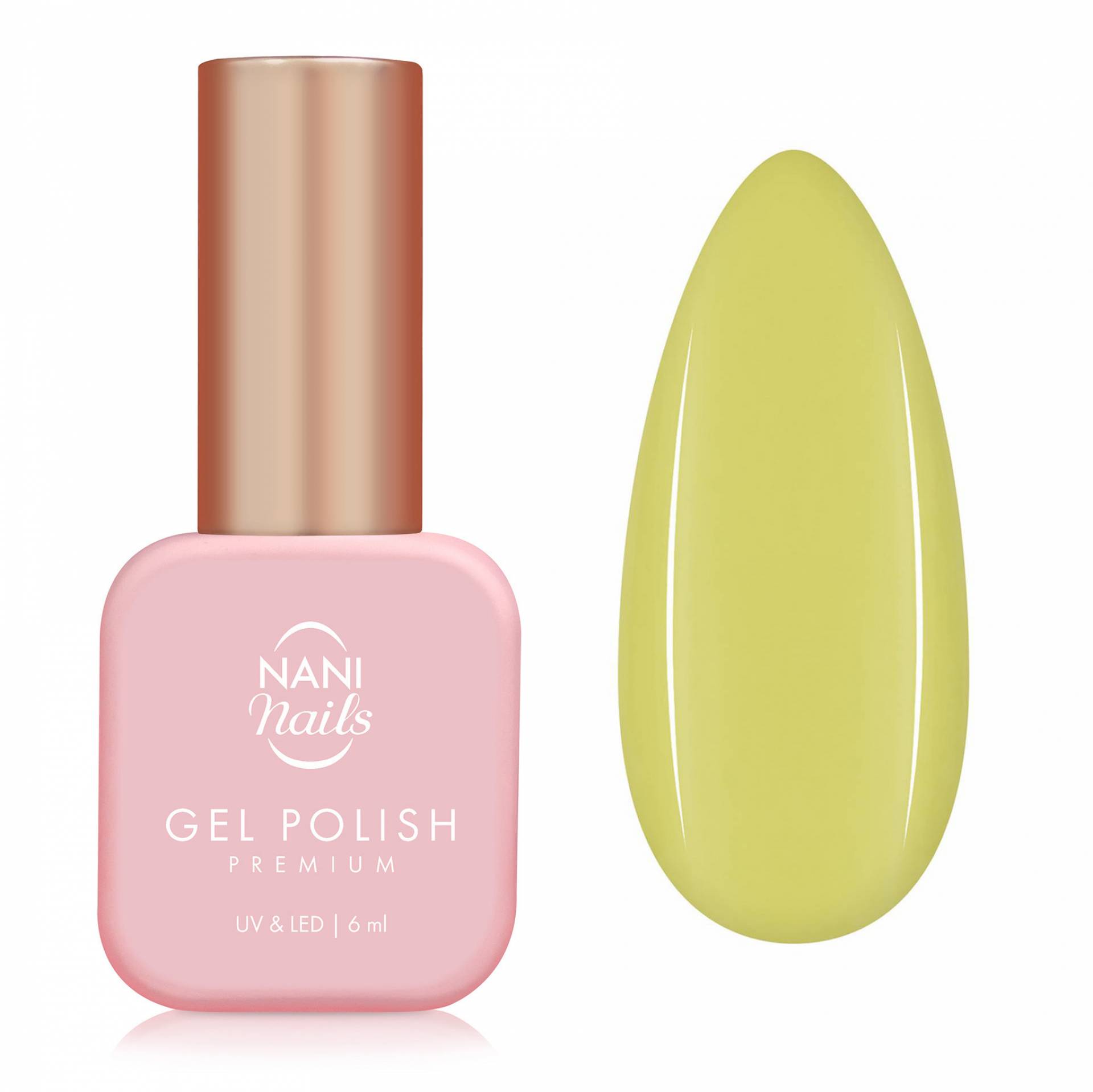 NANI gel lak Premium 6 ml - Lemon Soufflé