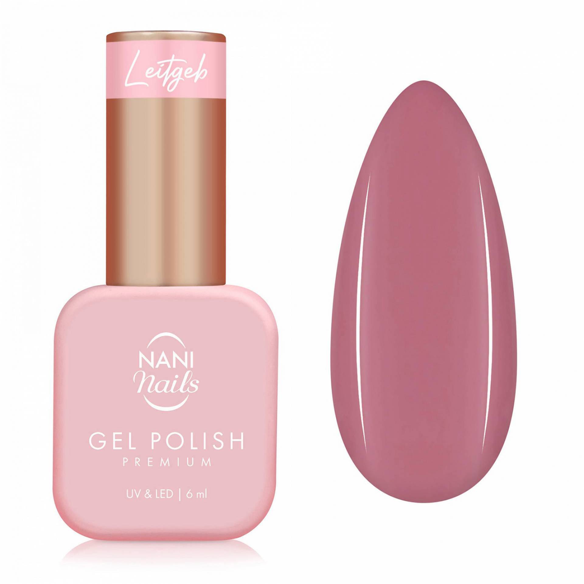 NANI gel lak Premium 6 ml - Rtěnka na límečku