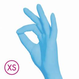 Nitrilové rukavice, XS, nepudrované - 100 ks