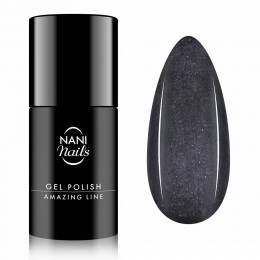 NANI gel lak Amazing Line 5 ml - Diamond Black