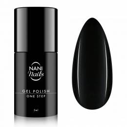 NANI gel lak One Step 5 ml - Deep Black