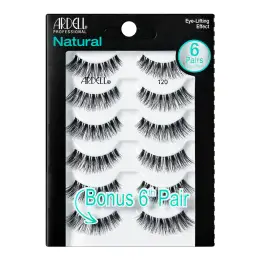Ardell nalepovací řasy - Natural Black 6 pack