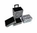 NANI čtyřdílný kosmetický kufřík na kolečkách - Zebra