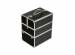 NANI dvoudílný kosmetický kufřík NN05 - Černá