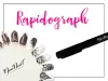 Stilou decorare NeoNail pentru Rapidograph 0,18 mm - Neagră
