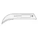 Skalpelno rezilo Surgeon Carbon Steel – št. 12