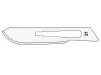 Skalpelno rezilo Surgeon Carbon Steel – št. 21