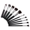 Pensule cosmetice NANI pentru make-up 10 buc. - Negre
