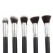 Pensule cosmetice NANI pentru make-up 10 buc. - Negre