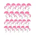 NANI stickere cu apă 503 - Flamingo