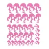 NANI stickere - Flamingo 1, roz