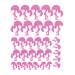 NANI stickere - Flamingo 1, roz