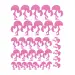 NANI stickere - Flamingo 1, roz