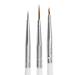 NANI díszítő ecset készlet 3 db – White & Blue
