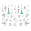 NANI samolepky Vánoce - TJ054 Silver