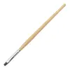 Pensulă NANI pentru gel, mărimea 6, păr natural - De lemn
